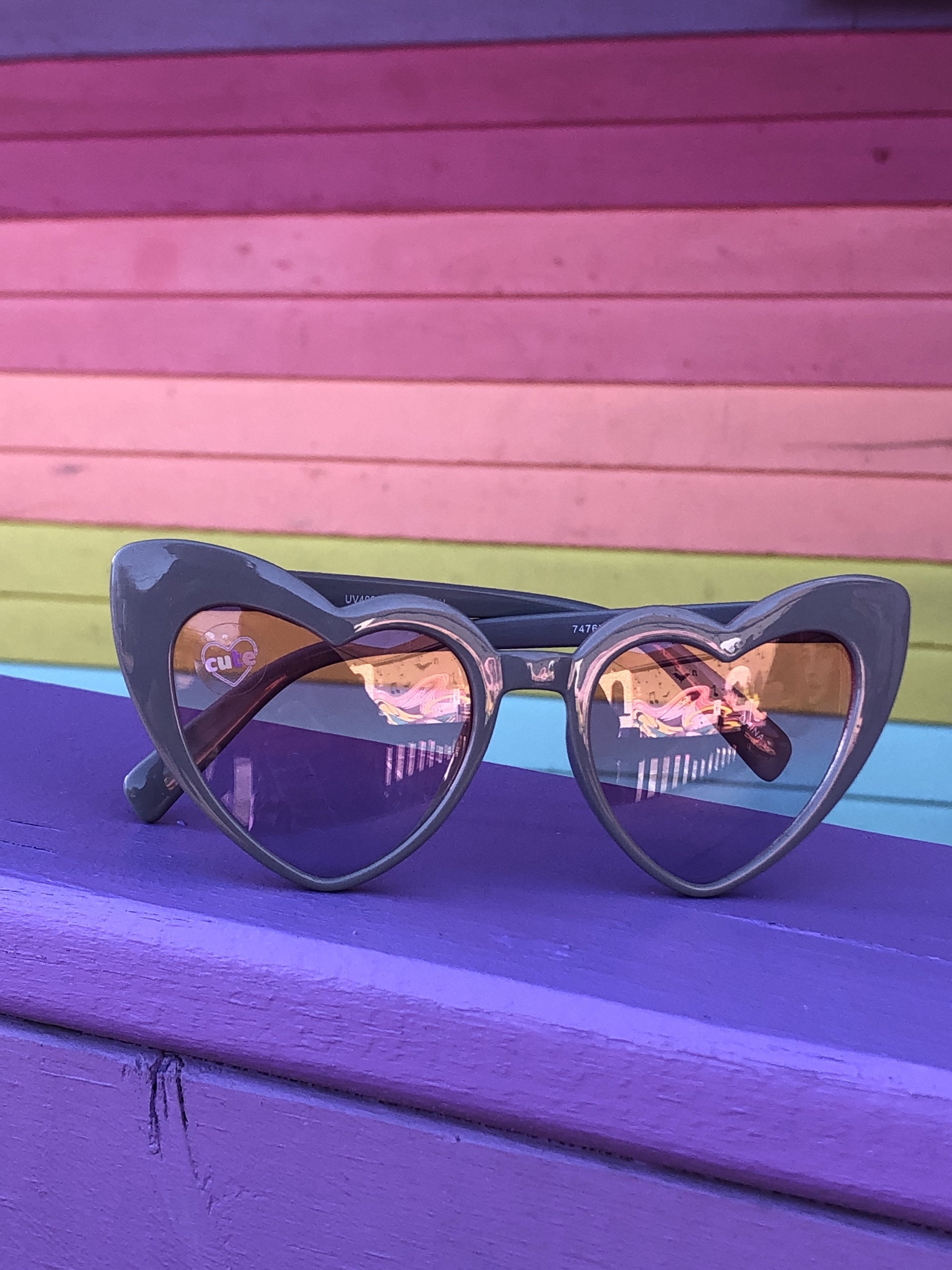 Heart sunglasses