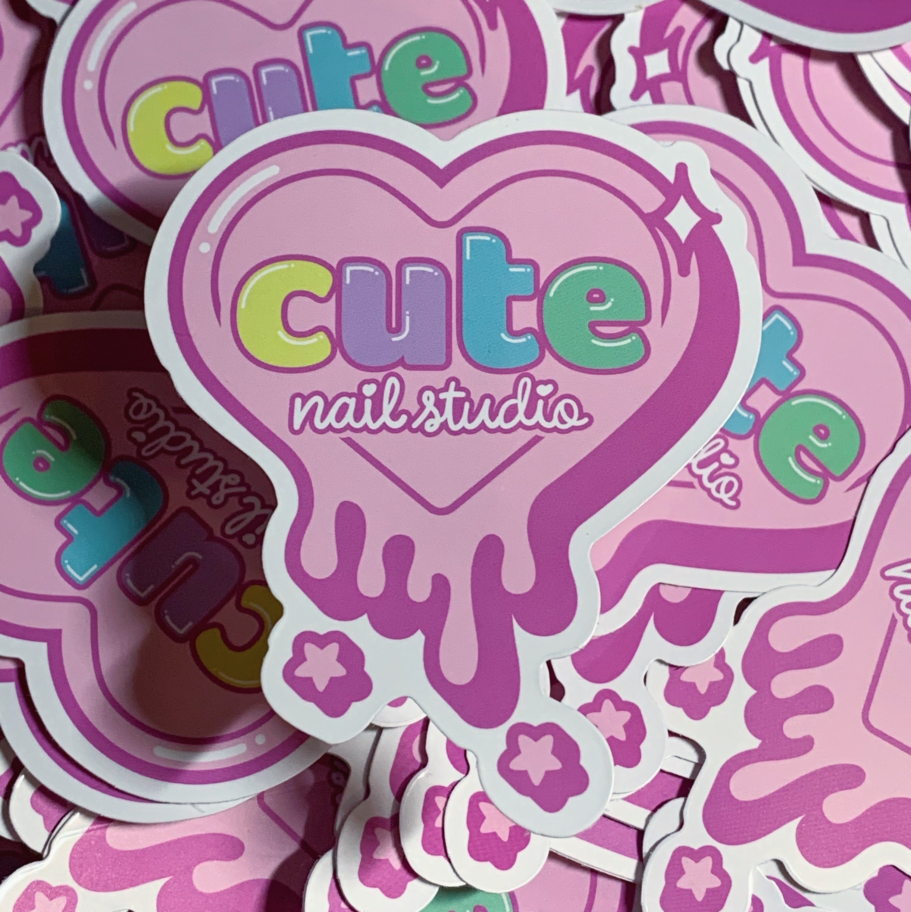 Cute logo Sticker