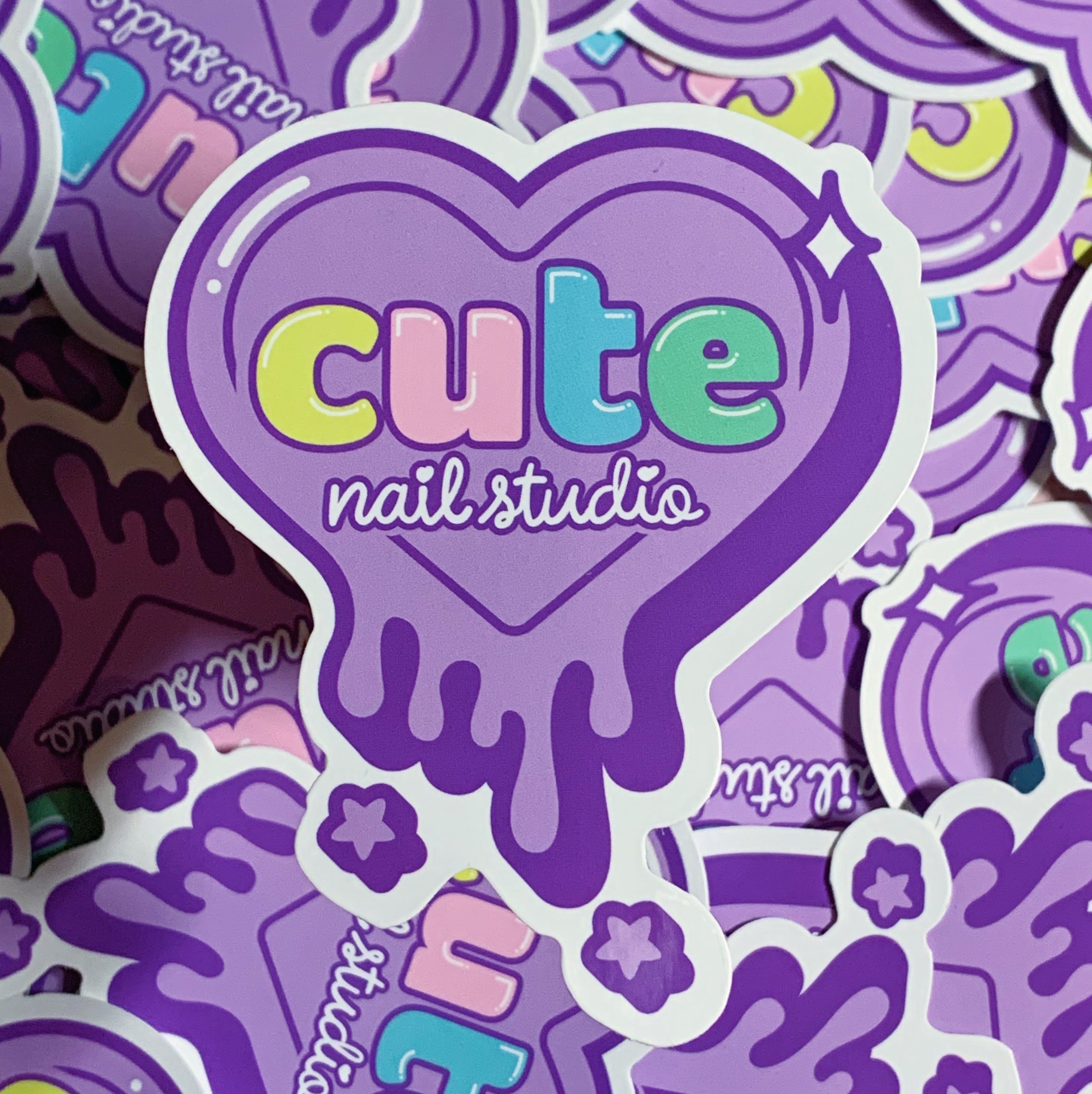 Cute logo Sticker
