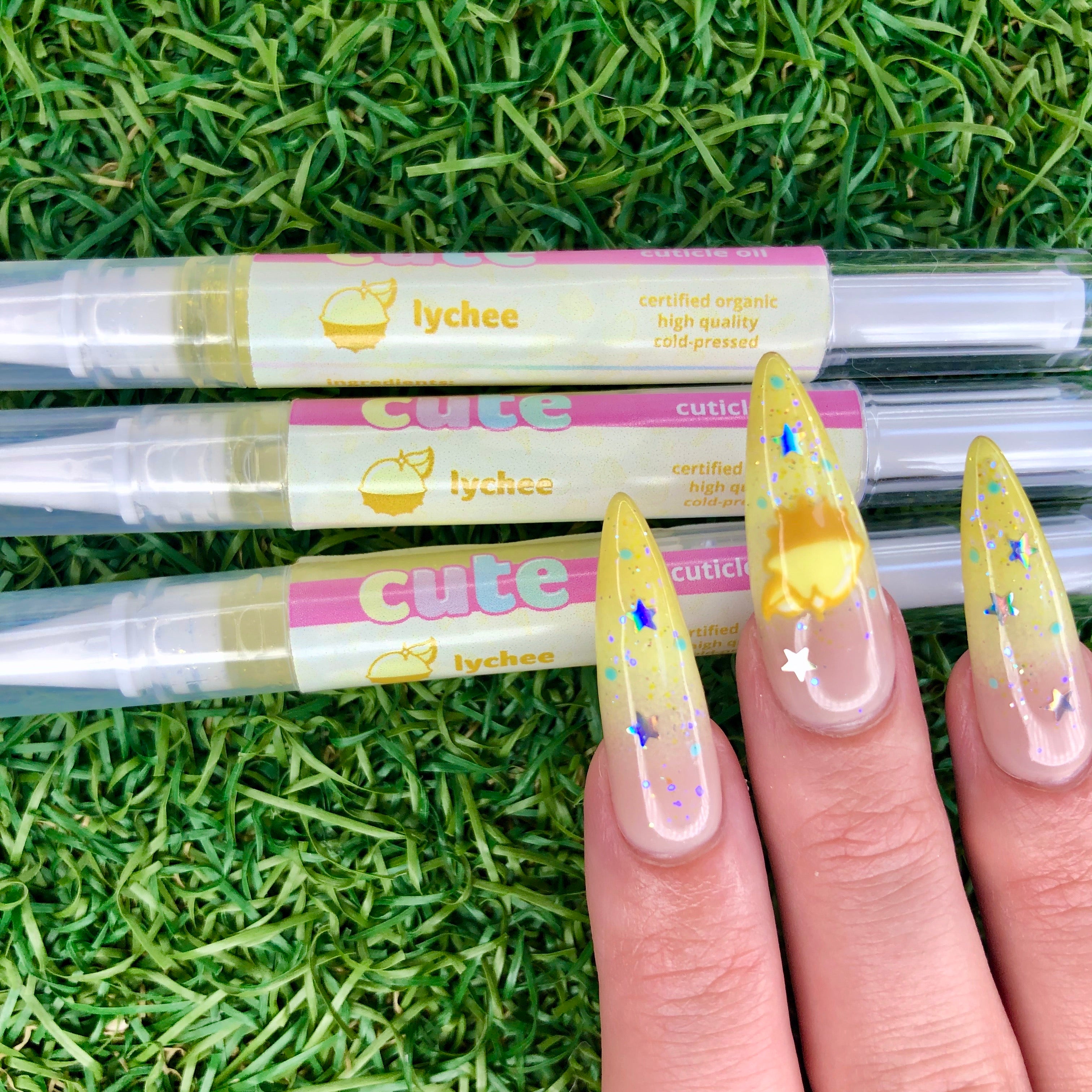 Lychee cuticle oil pen