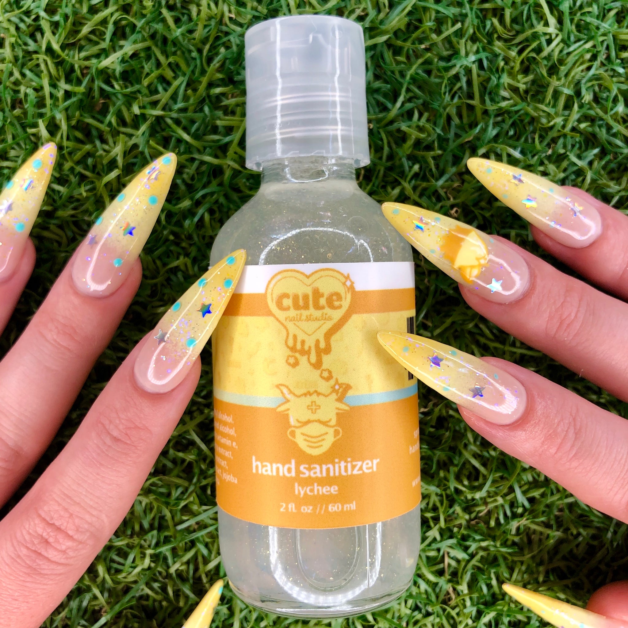 Lychee hand sanitizer – Cute Nail Studio - Main Image