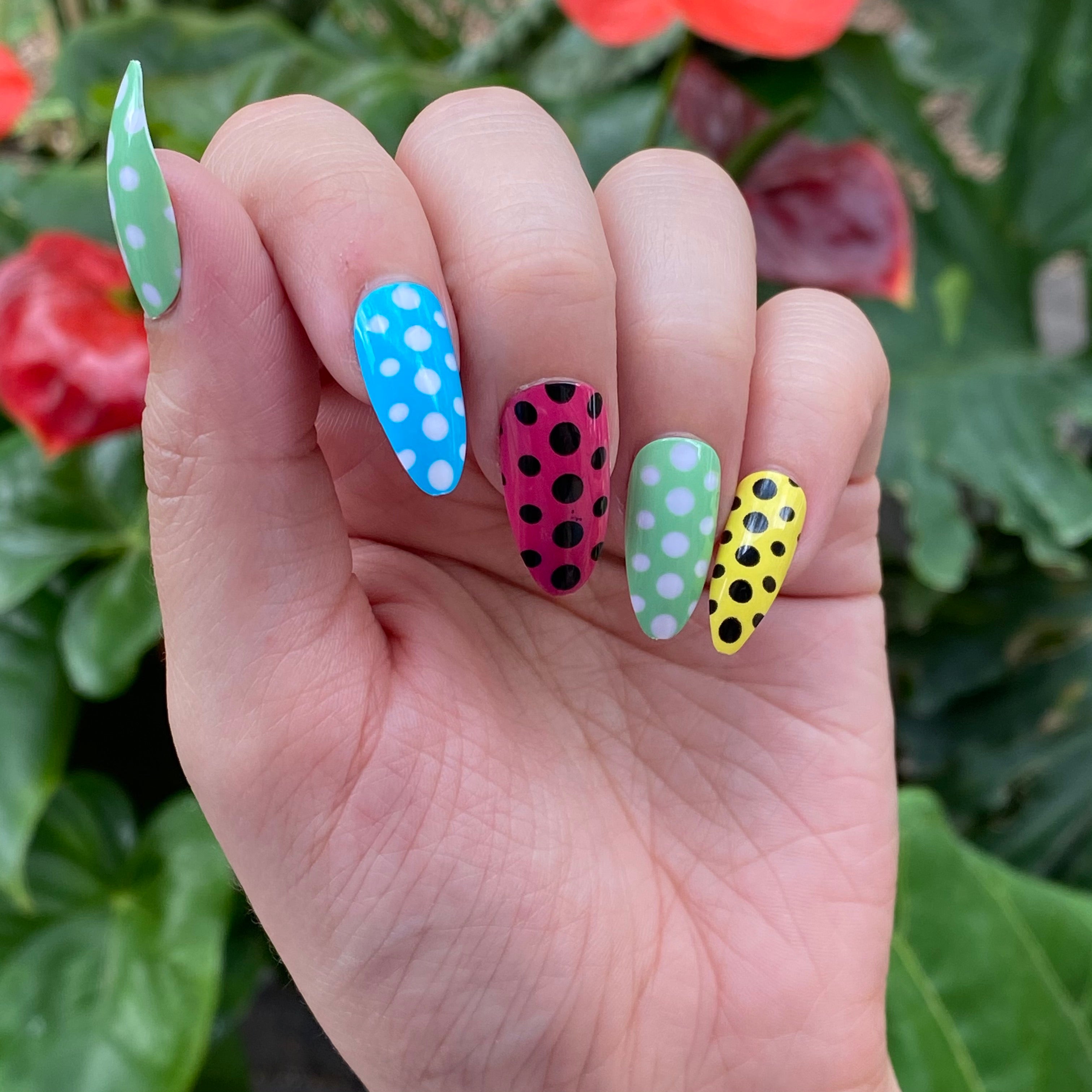 Polka Dot Nails