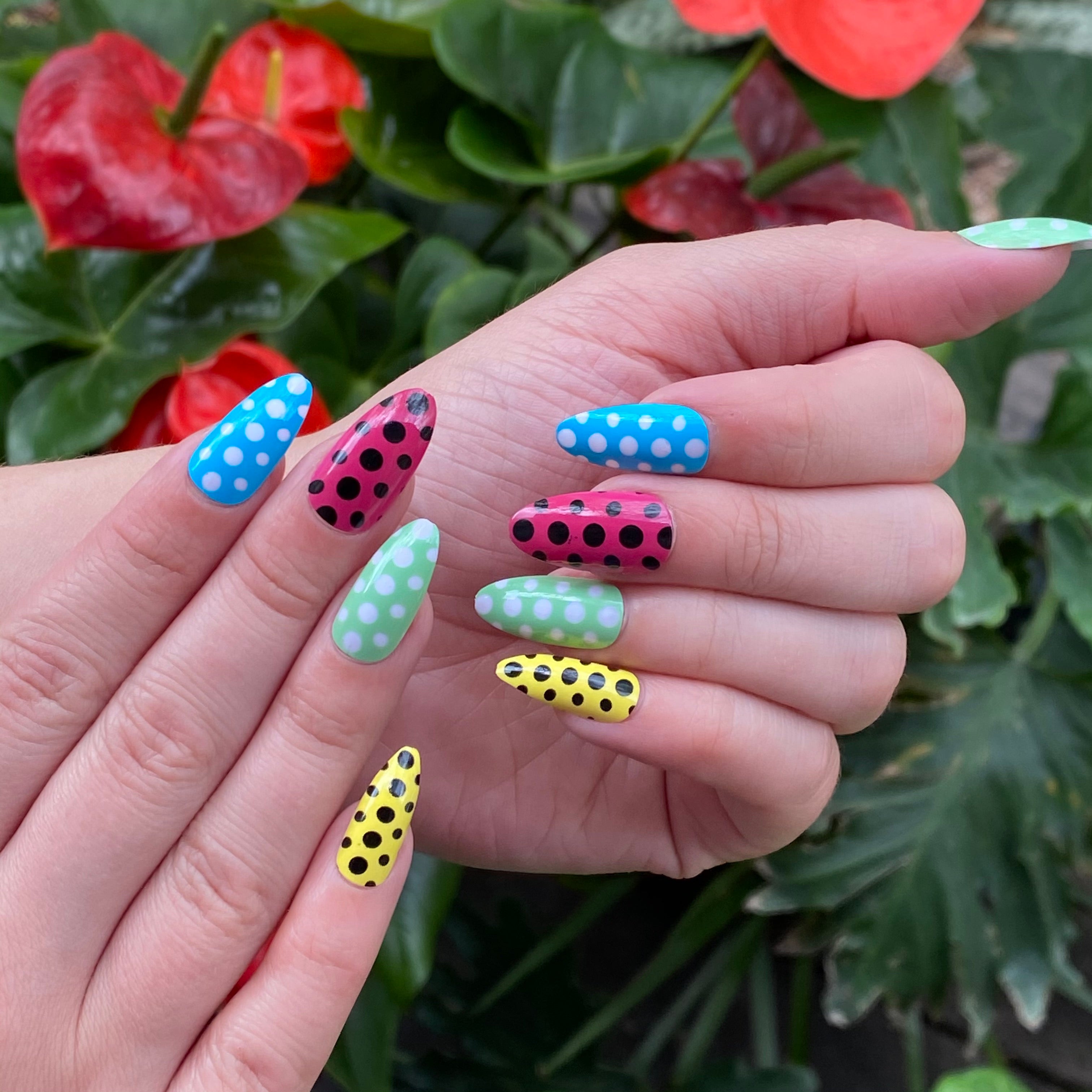 Polka Dot Nails