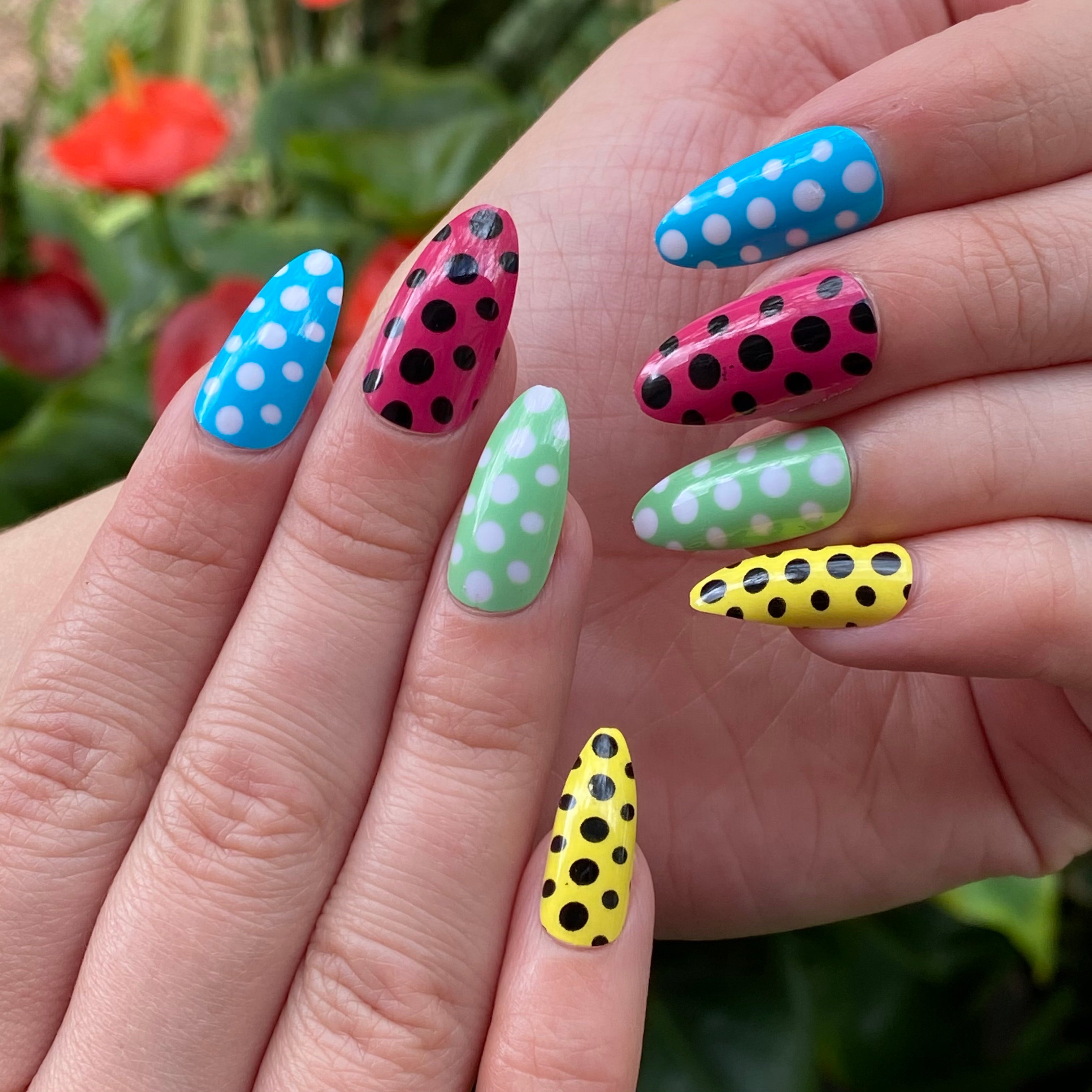 Polka Dot Nails