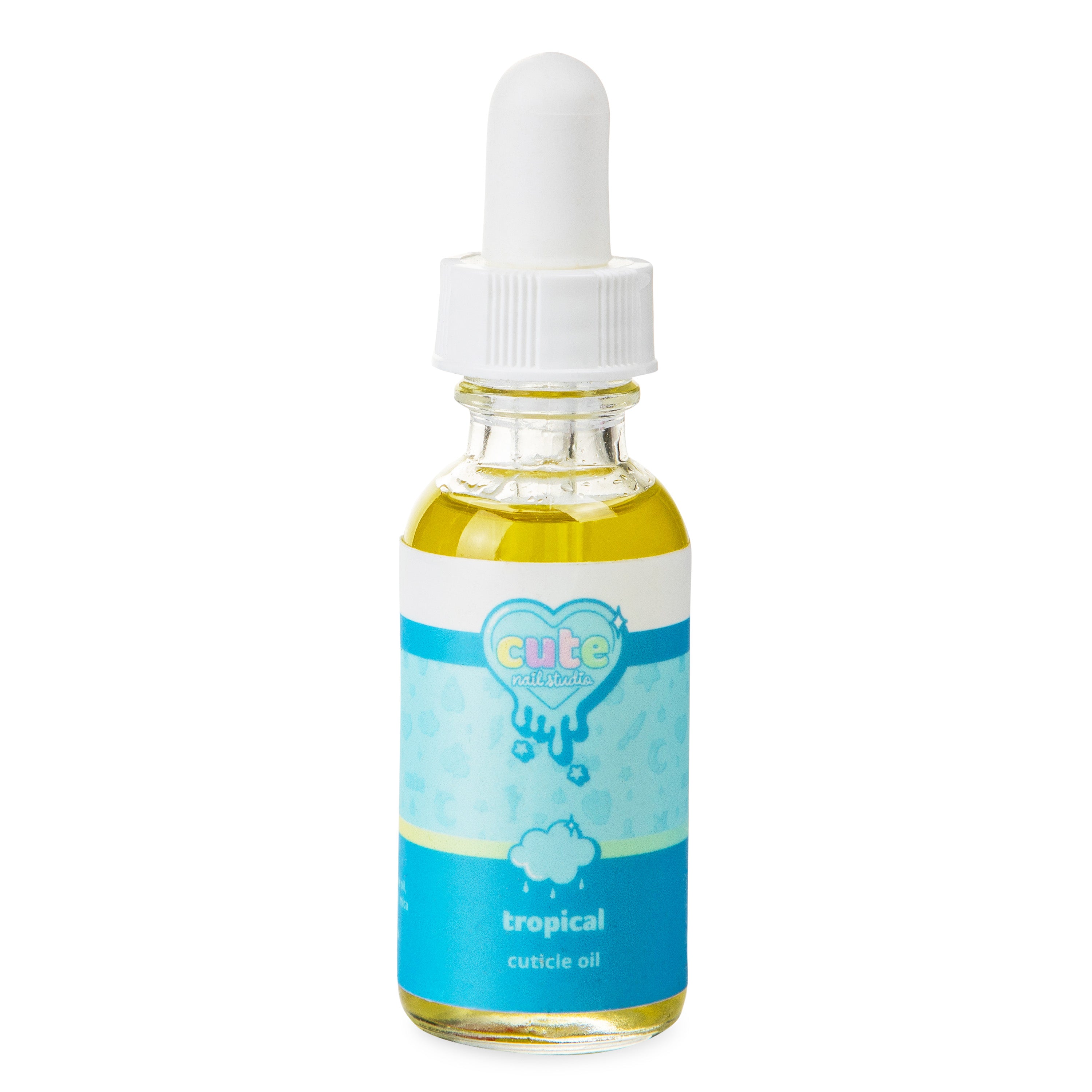 Tropical cuticle oil bottle